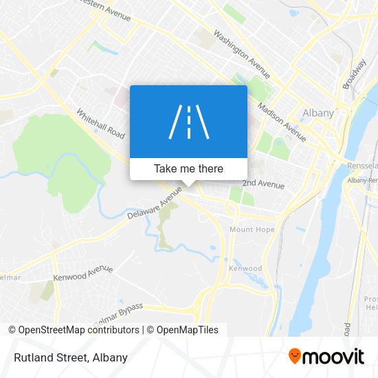 Mapa de Rutland Street