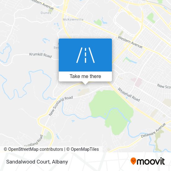 Mapa de Sandalwood Court