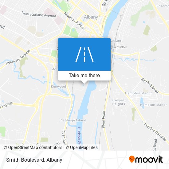 Mapa de Smith Boulevard