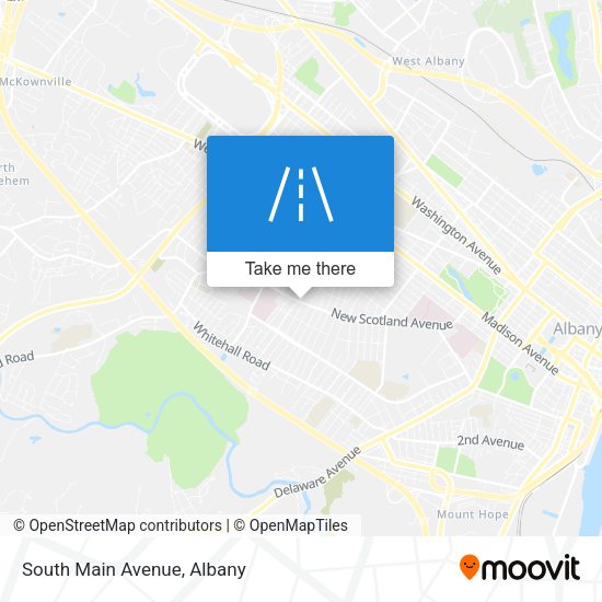 Mapa de South Main Avenue