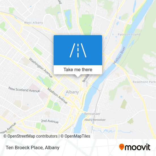 Mapa de Ten Broeck Place