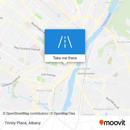 Mapa de Trinity Place