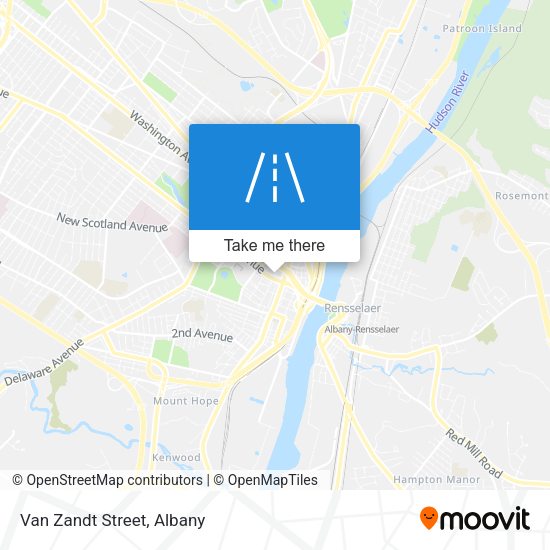 Mapa de Van Zandt Street