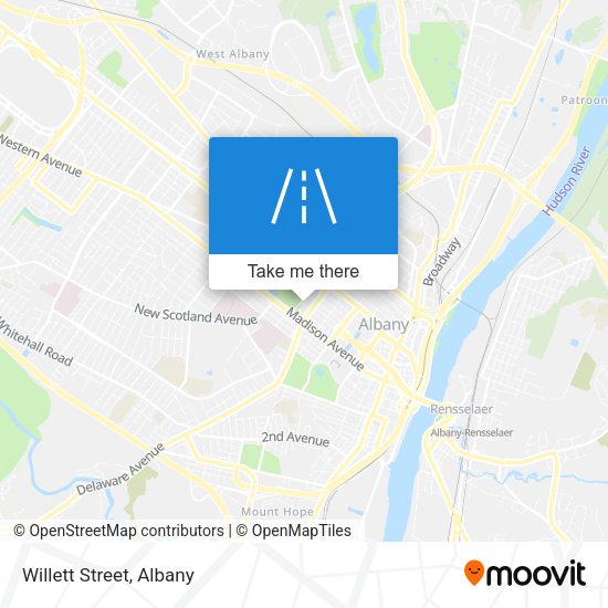 Mapa de Willett Street