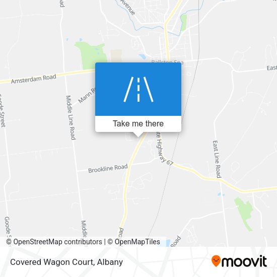 Mapa de Covered Wagon Court
