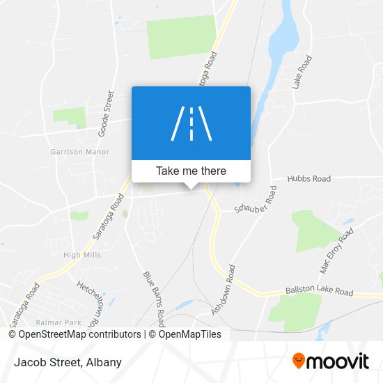 Mapa de Jacob Street