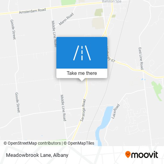 Mapa de Meadowbrook Lane