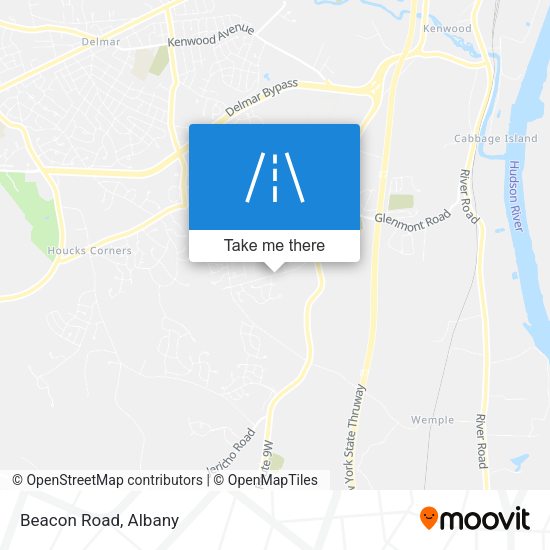 Mapa de Beacon Road