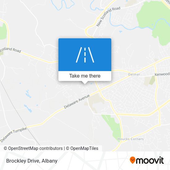 Mapa de Brockley Drive