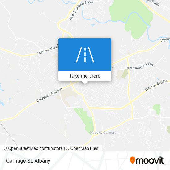 Mapa de Carriage St
