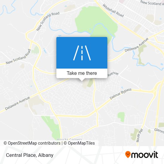 Mapa de Central Place