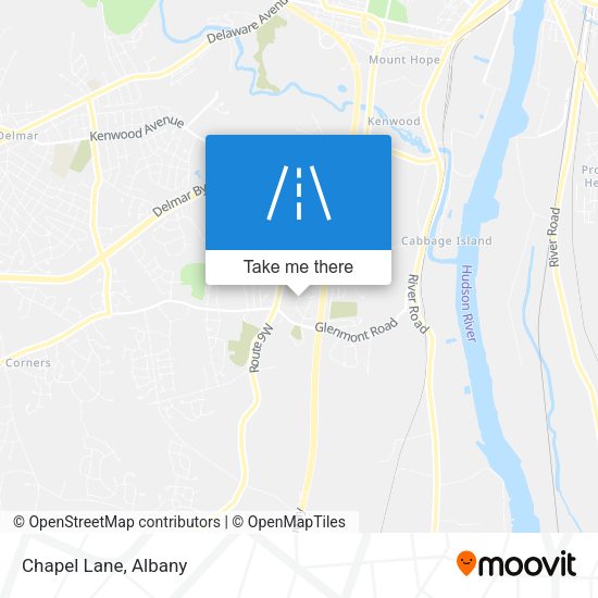 Mapa de Chapel Lane