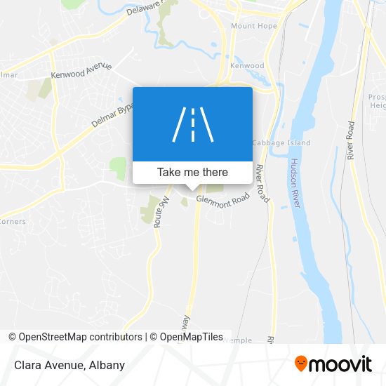 Mapa de Clara Avenue