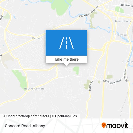Mapa de Concord Road