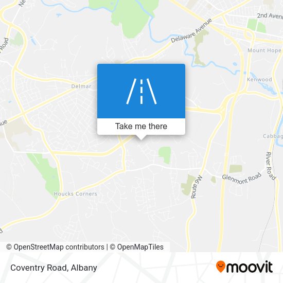 Mapa de Coventry Road