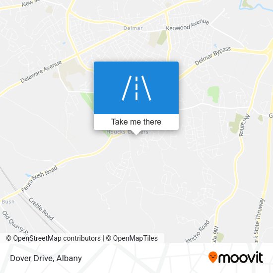 Mapa de Dover Drive