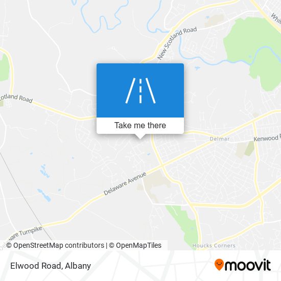 Mapa de Elwood Road