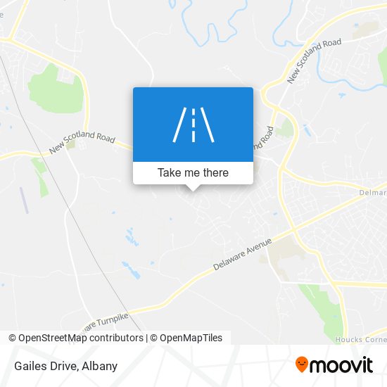 Gailes Drive map