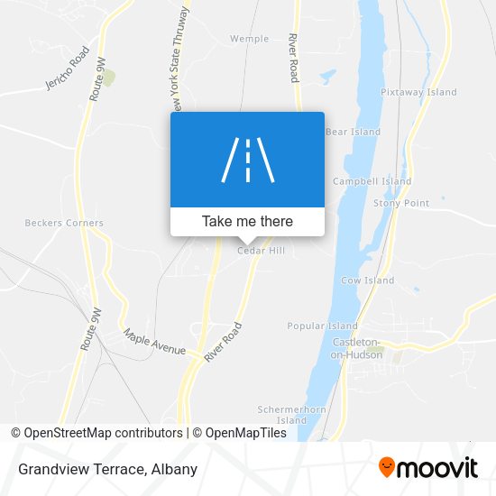 Grandview Terrace map