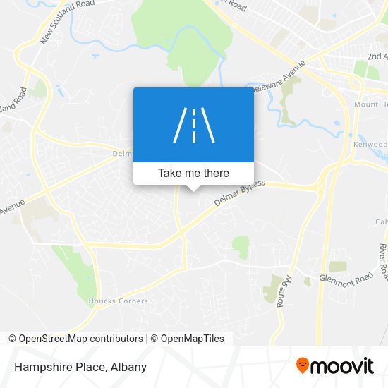 Mapa de Hampshire Place