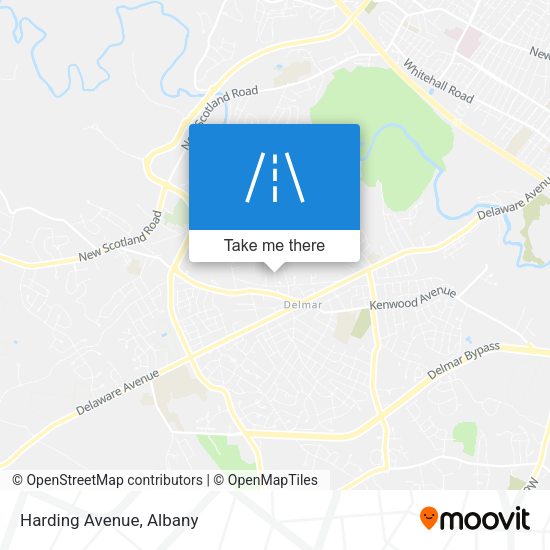 Mapa de Harding Avenue
