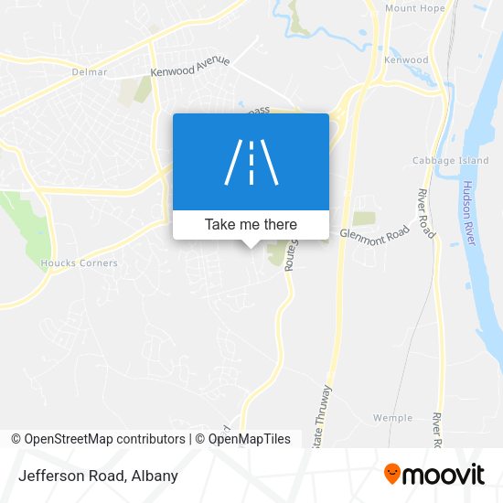 Mapa de Jefferson Road