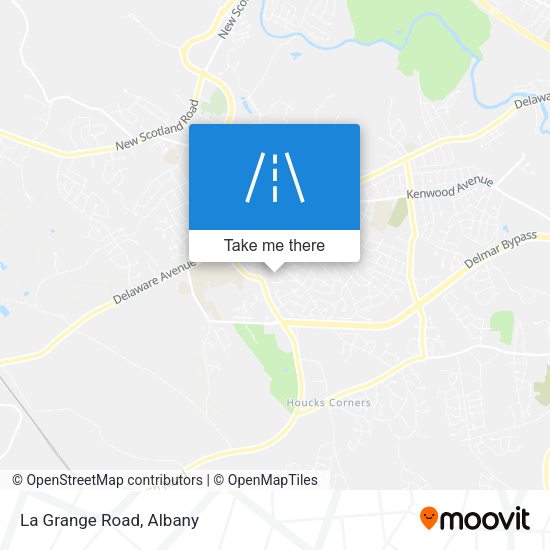 Mapa de La Grange Road
