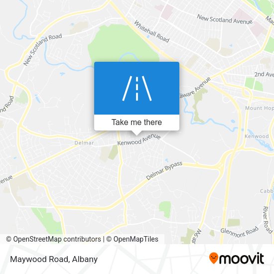 Mapa de Maywood Road