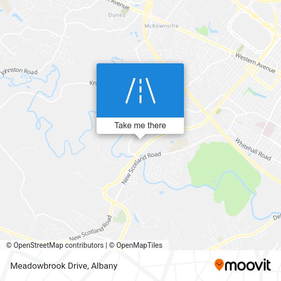 Mapa de Meadowbrook Drive