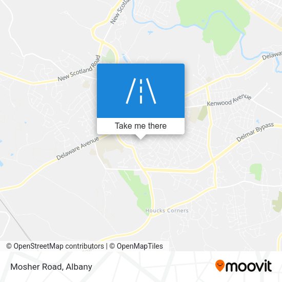 Mapa de Mosher Road