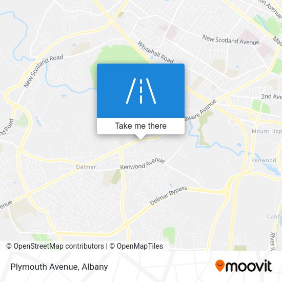 Mapa de Plymouth Avenue
