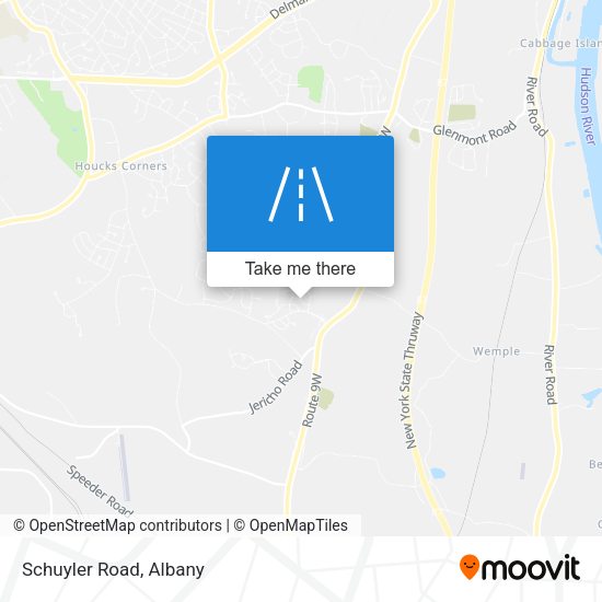 Mapa de Schuyler Road