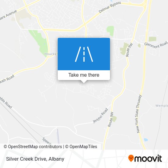 Mapa de Silver Creek Drive