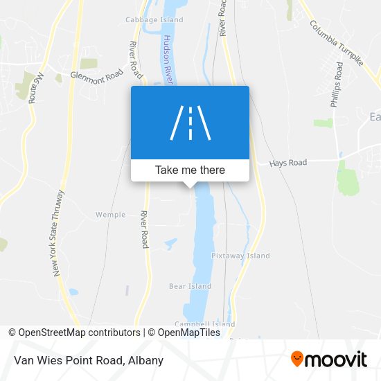 Mapa de Van Wies Point Road
