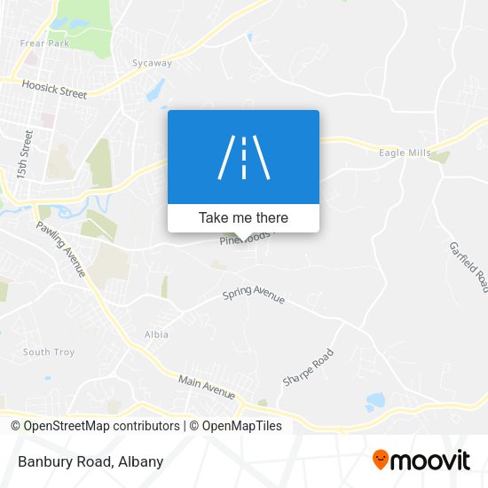 Mapa de Banbury Road