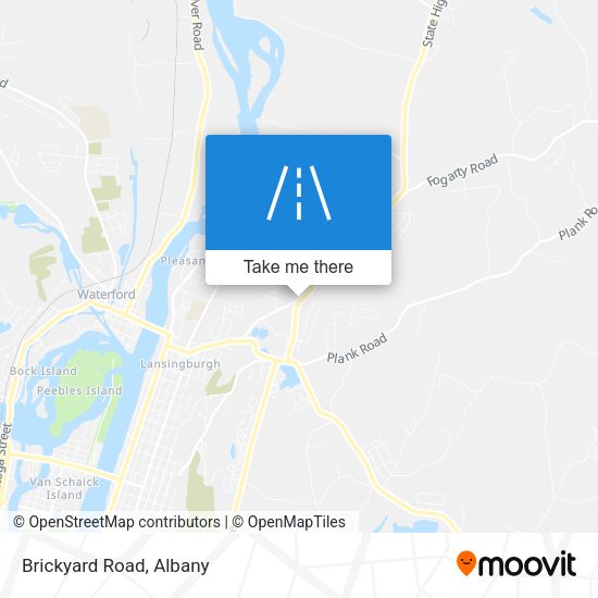 Mapa de Brickyard Road