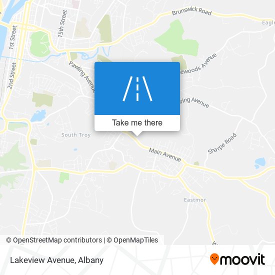 Lakeview Avenue map