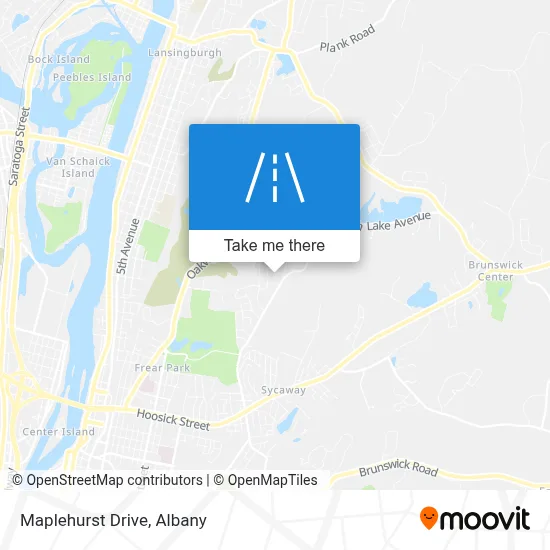 Maplehurst Drive map