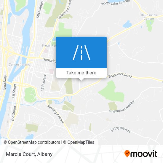 Mapa de Marcia Court