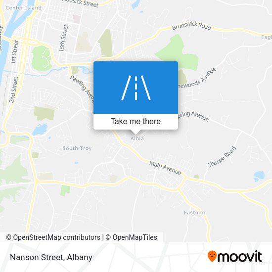 Mapa de Nanson Street