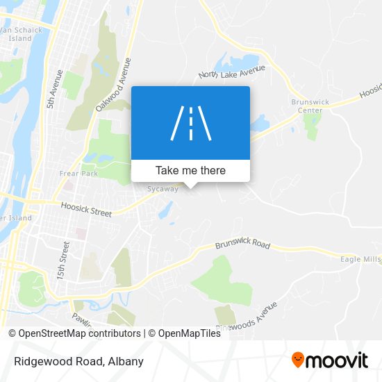 Mapa de Ridgewood Road