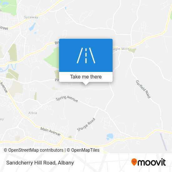 Mapa de Sandcherry Hill Road