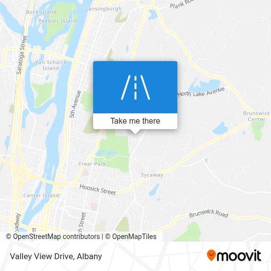 Valley View Drive map