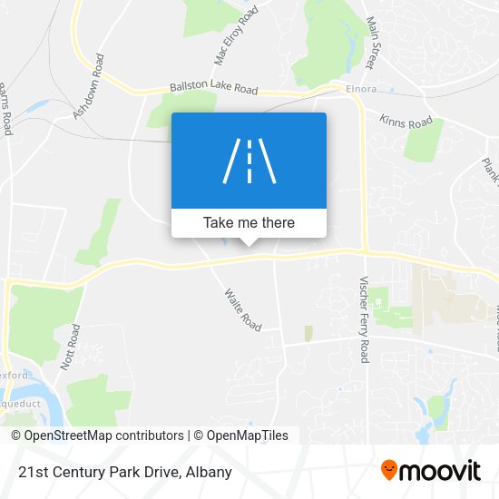 21st Century Park Drive map
