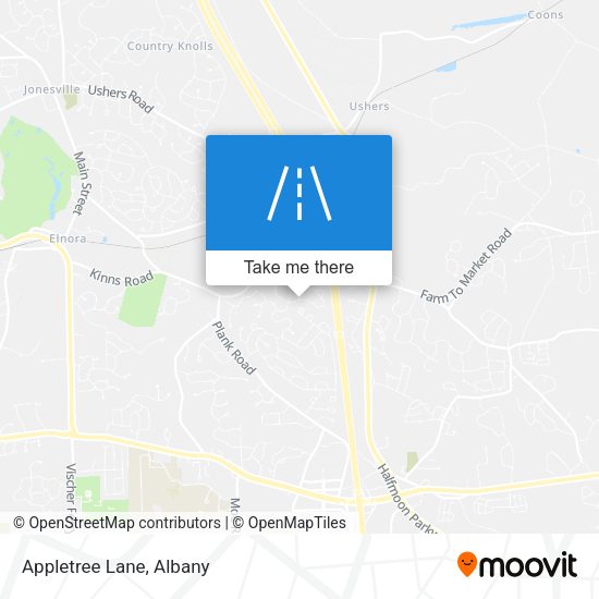 Mapa de Appletree Lane