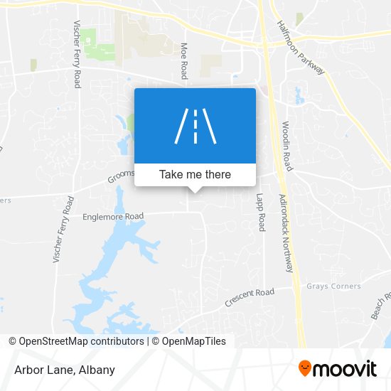 Mapa de Arbor Lane