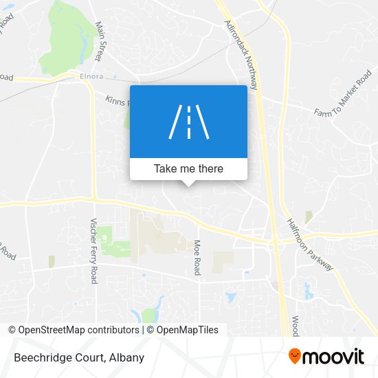 Mapa de Beechridge Court