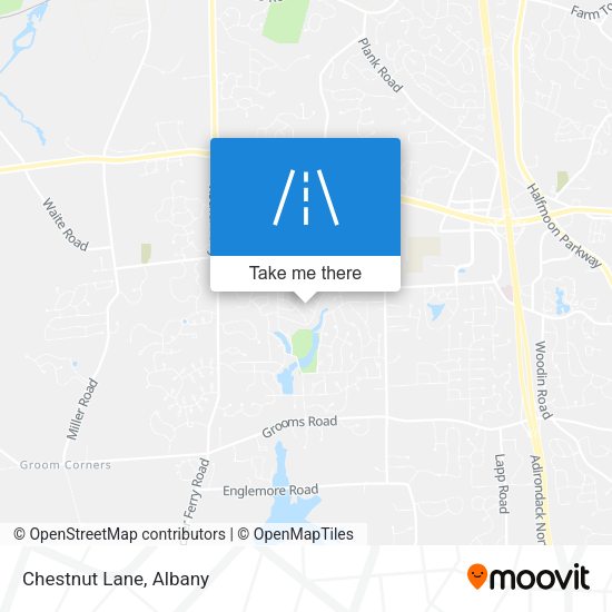 Mapa de Chestnut Lane