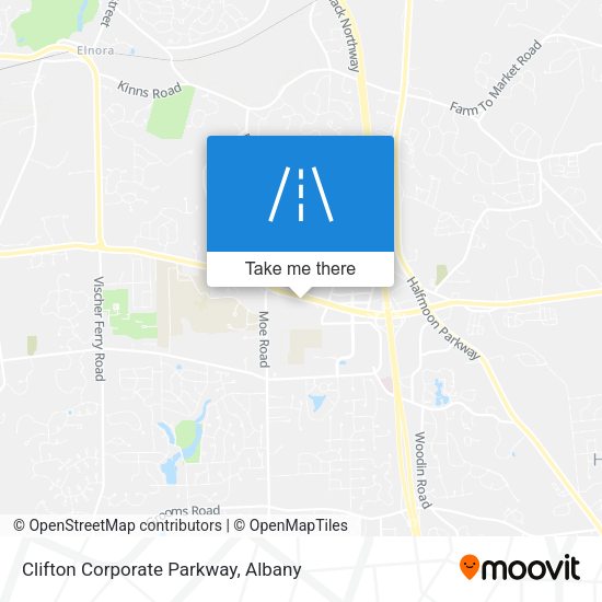 Clifton Corporate Parkway map