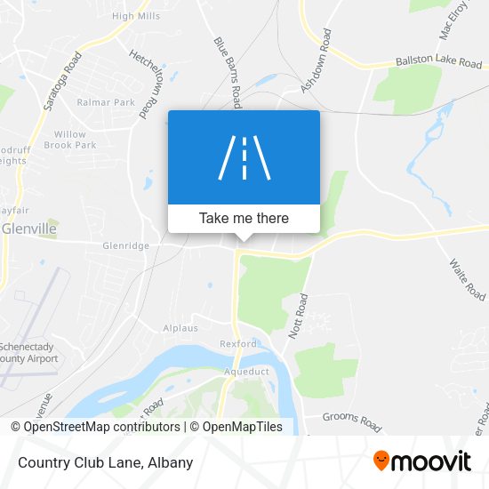 Mapa de Country Club Lane